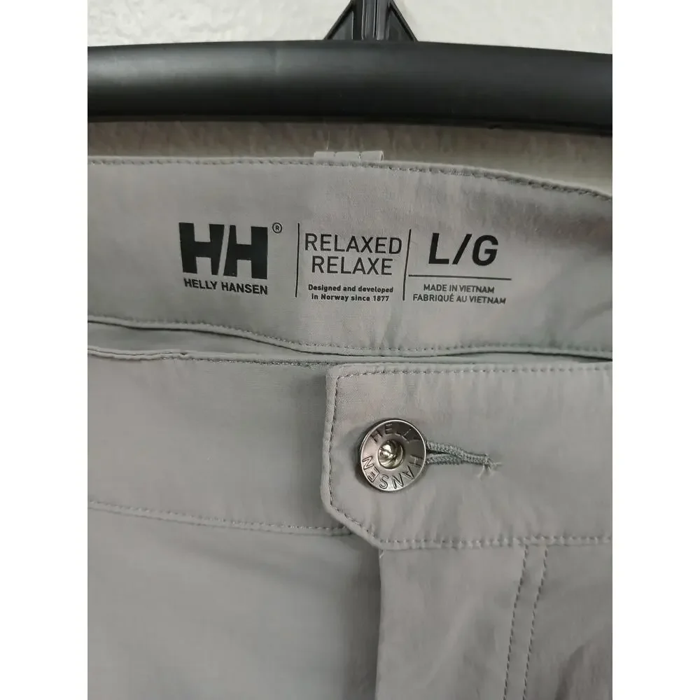 Helly Hansen relaxed fit Men’s Elv Light Zip Off Tur Pants size lg